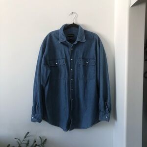 Dakota 100% Cotton Denim Over Shirt | Size XL